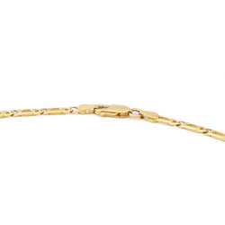 Collier Chaîne maille marine en or jaune