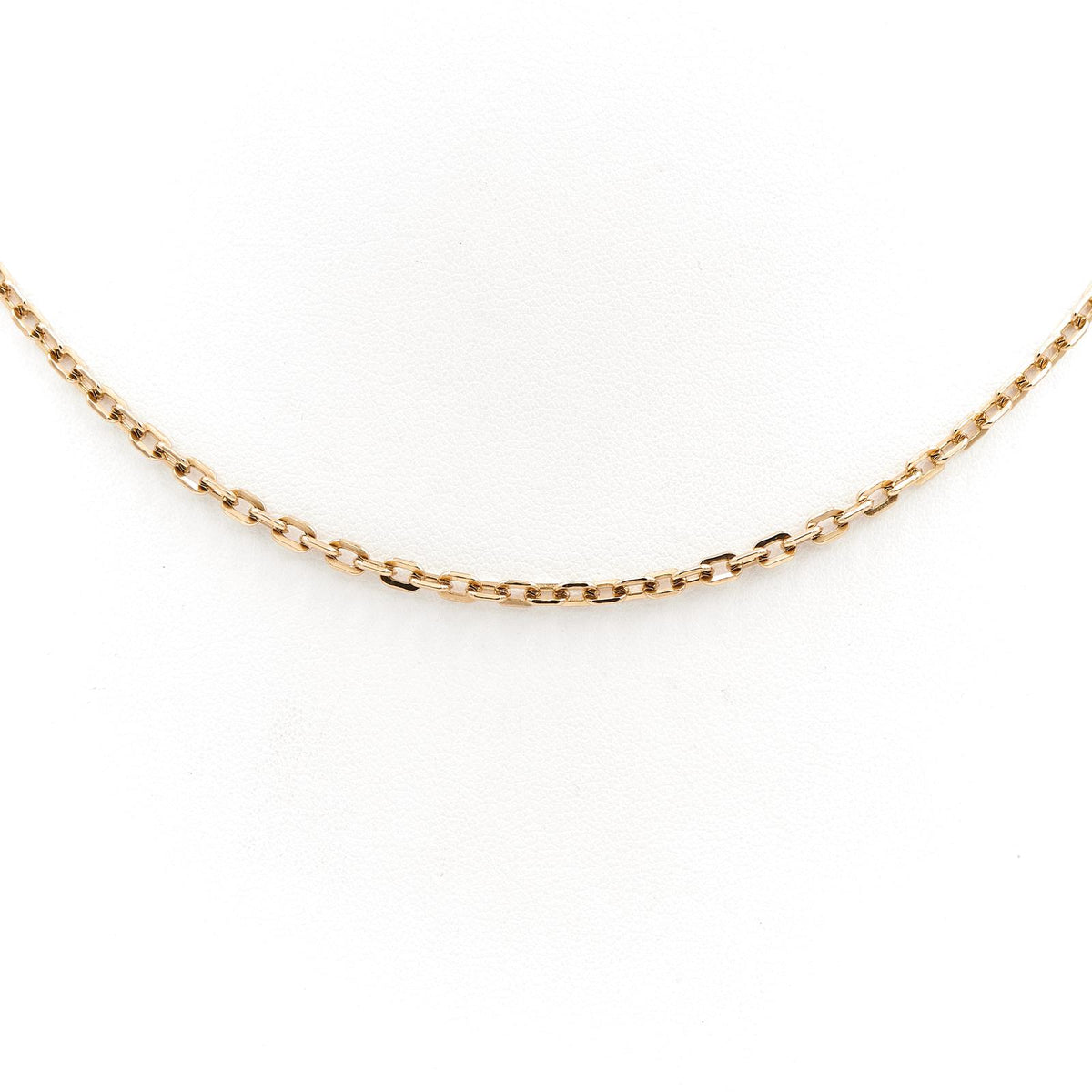 Collier Chaîne maille forçat en or jaune