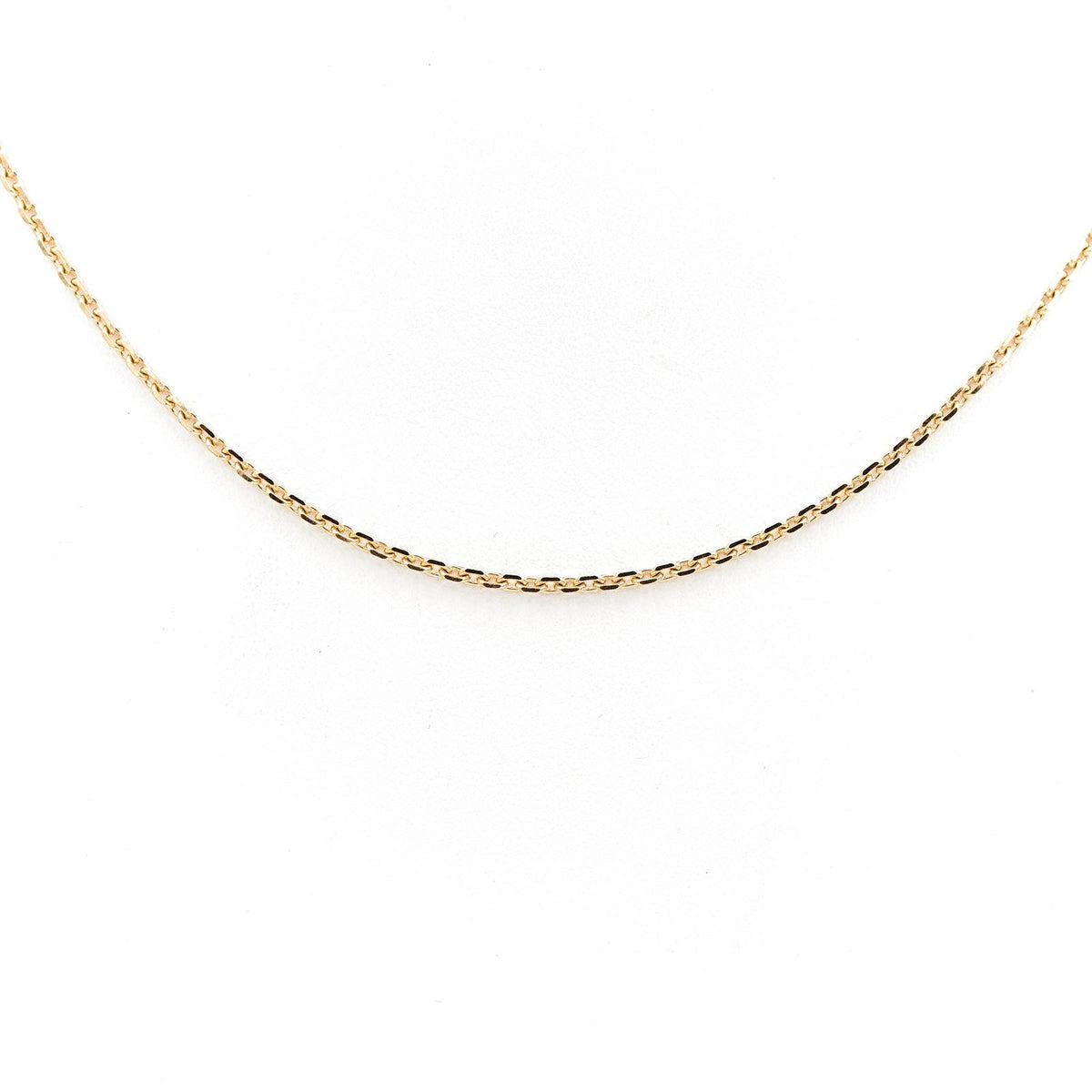 Collier Chaîne maille forçat en or jaune