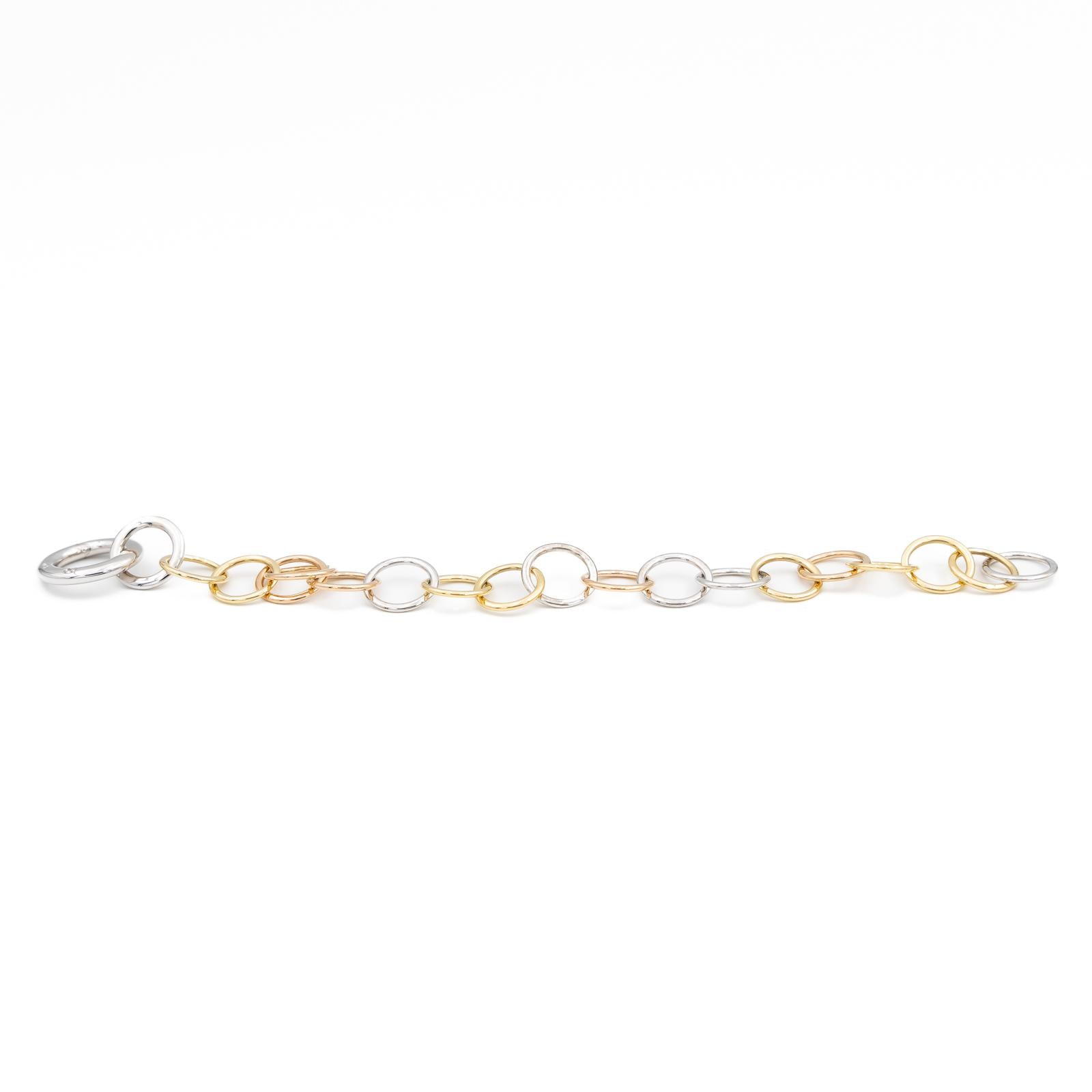 Bracelet POMELLATO "Lucciole", en 3 ors et diamant