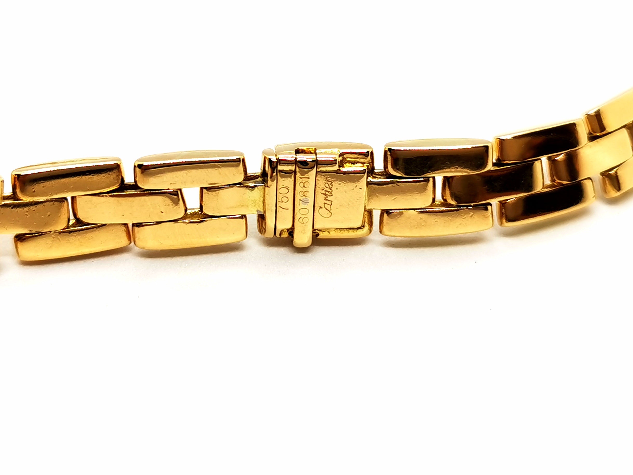 CARTIER Panthère link necklace in yellow gold