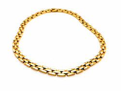 CARTIER Panthère link necklace in yellow gold