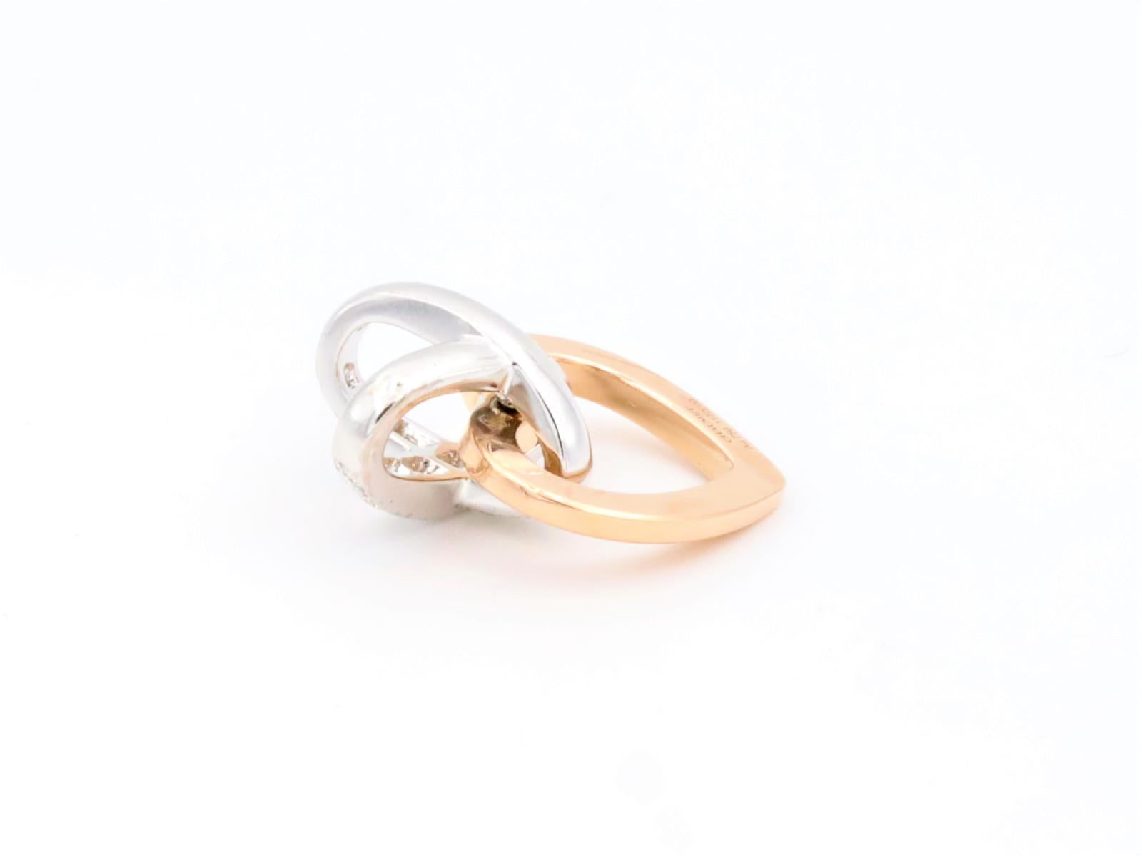 Chaumet Pendentif Coeur Lien Or jaune Diamant