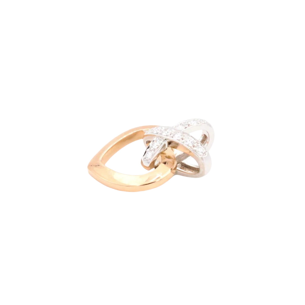 Chaumet Pendentif Coeur Lien Or jaune Diamant
