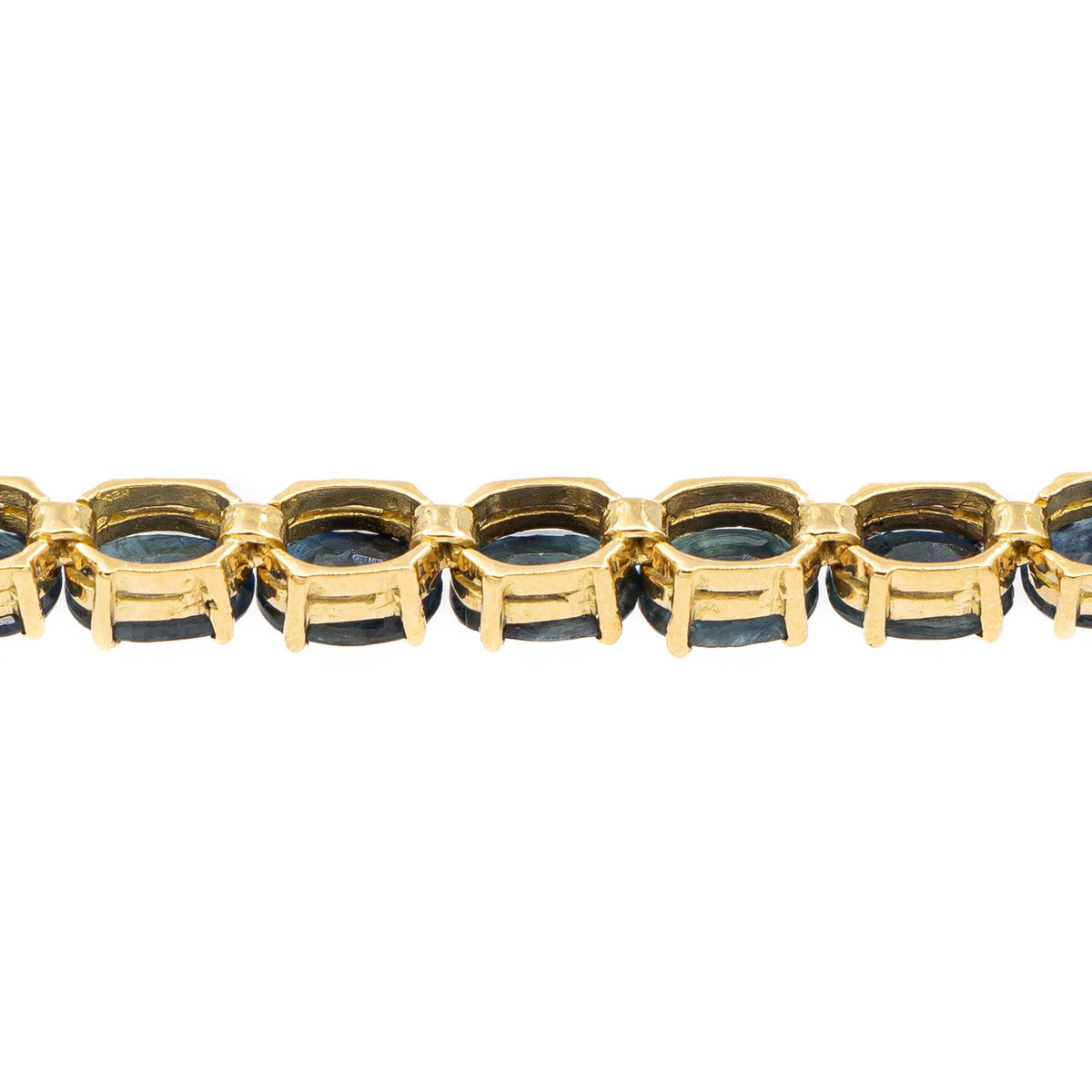Bracelet Or jaune Saphir