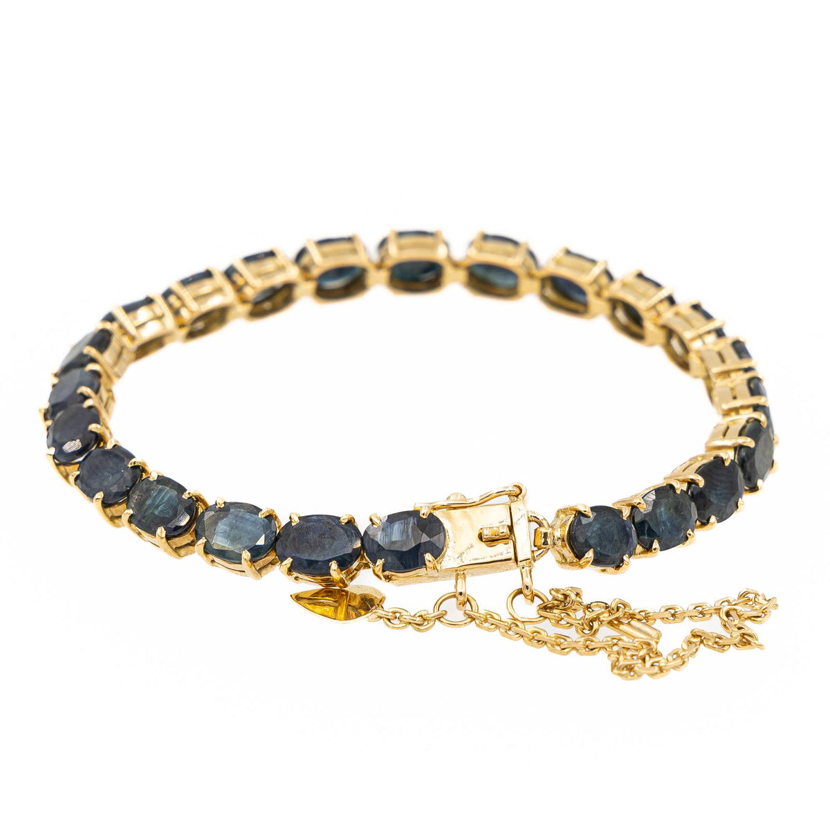 Bracelet Or jaune Saphir