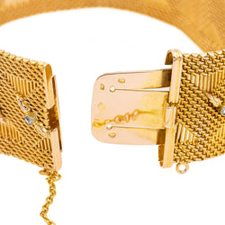 Yellow Gold Diamond Bracelet