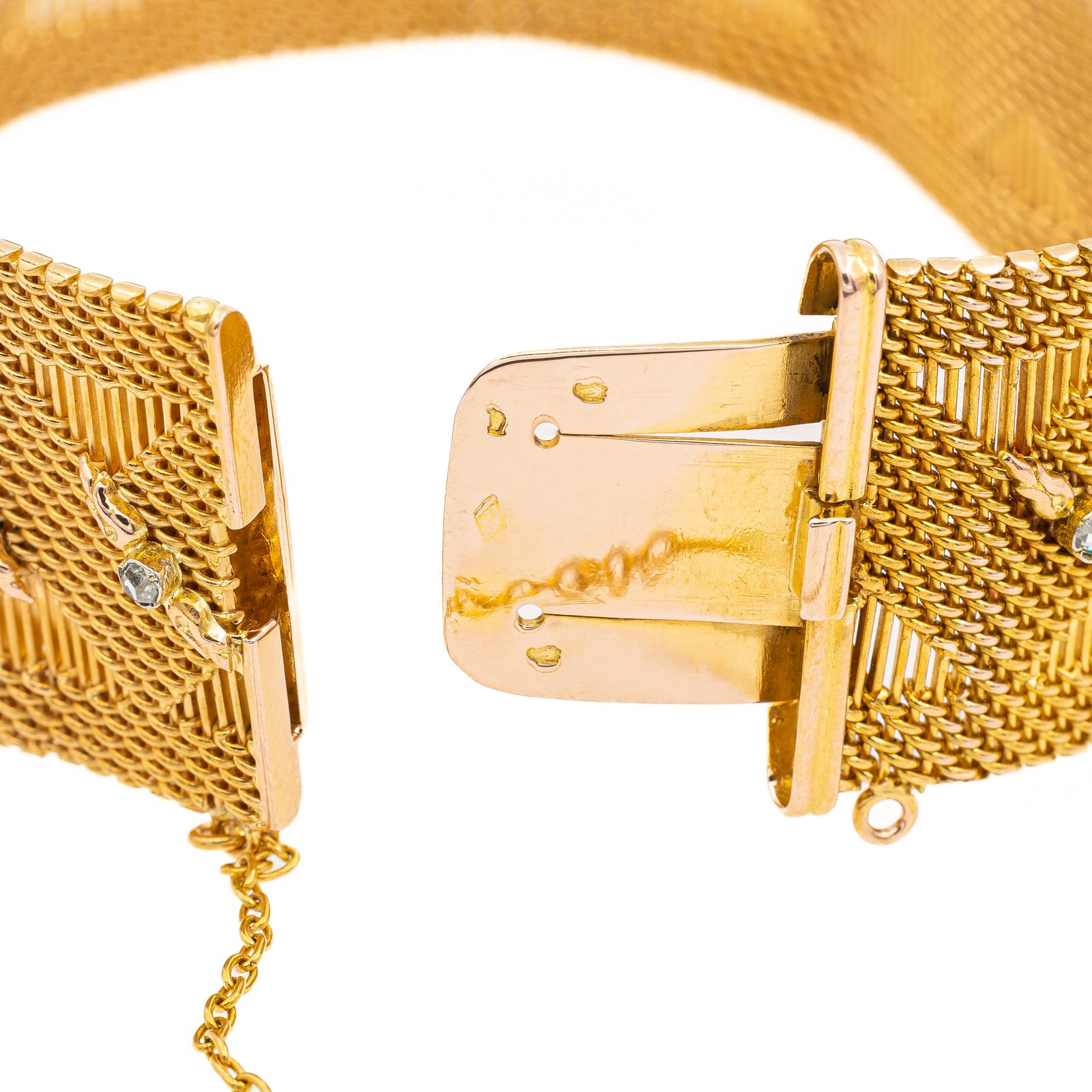Yellow Gold Diamond Bracelet