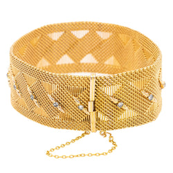 Yellow Gold Diamond Bracelet