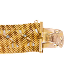 Yellow Gold Diamond Bracelet