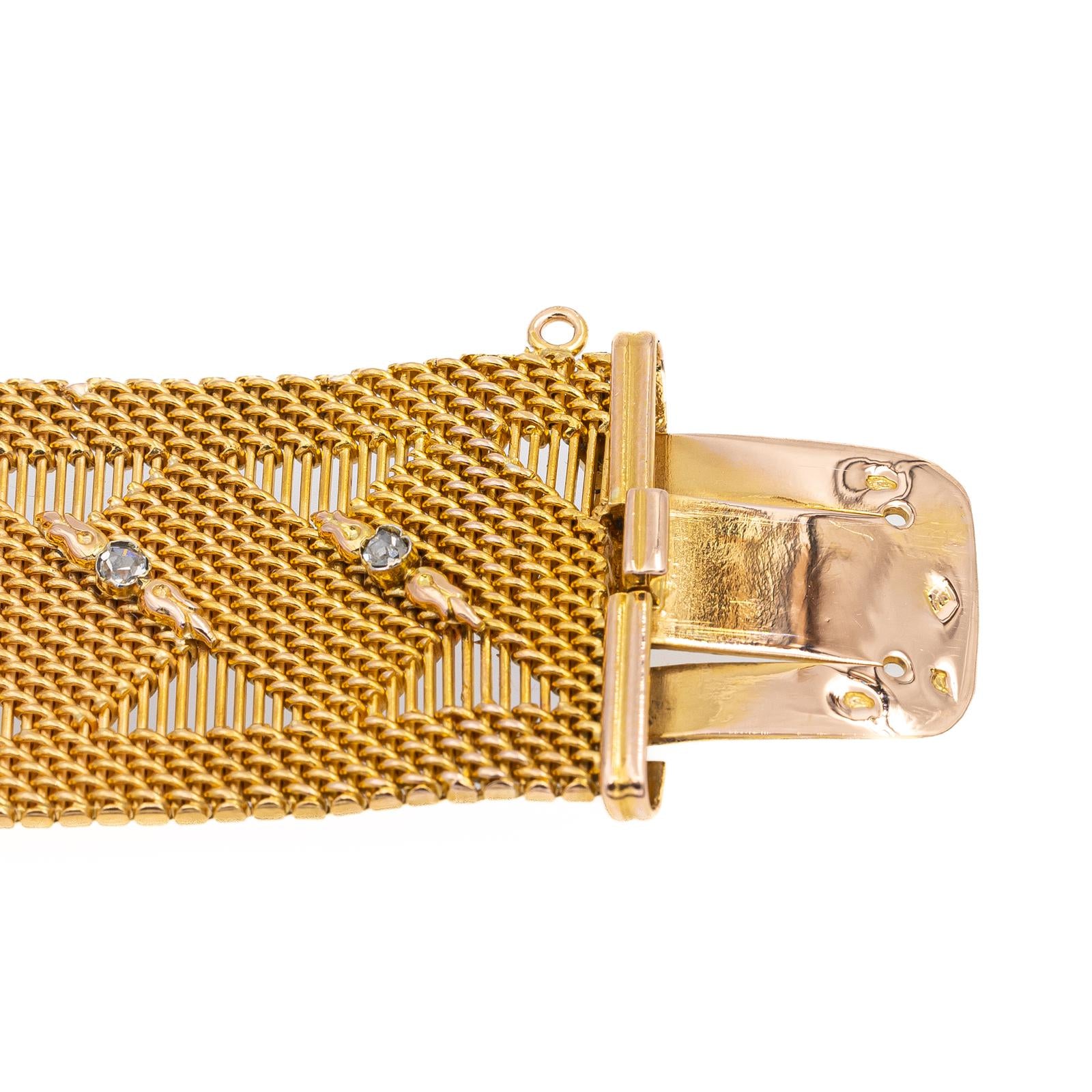 Yellow Gold Diamond Bracelet
