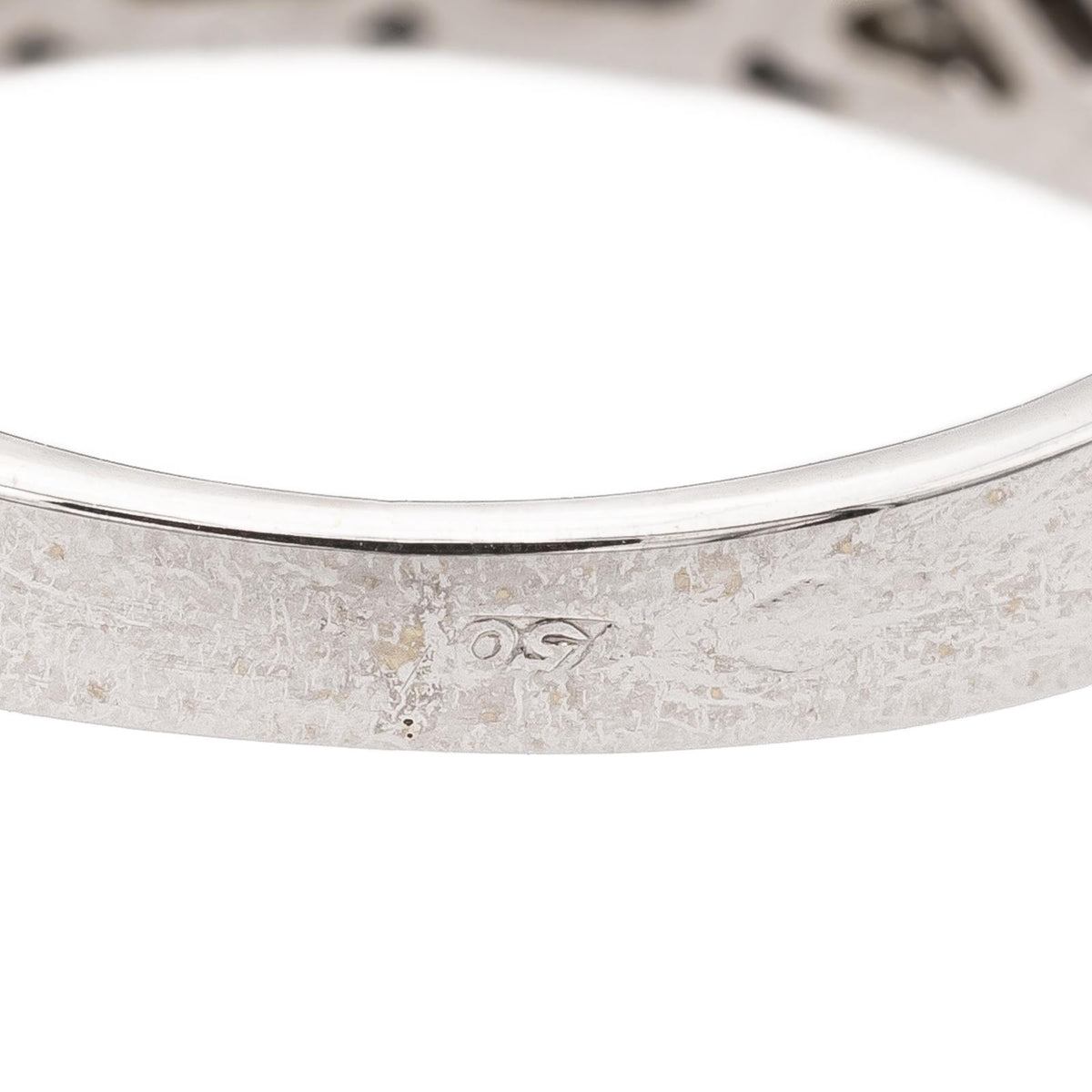 Bague Bandeau en or blanc et diamants