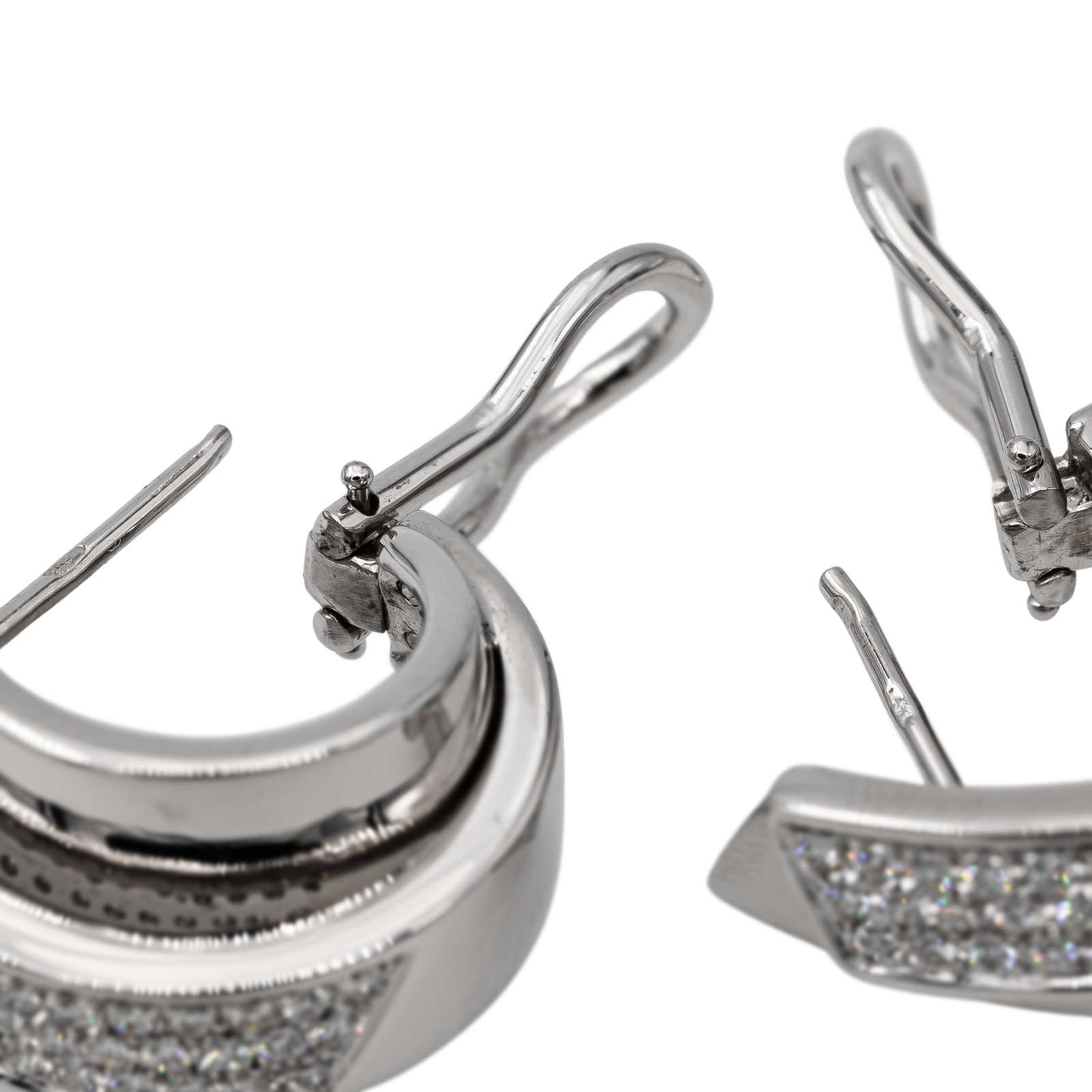 Giorgio Visconti Boucles d'oreilles  Or blanc Diamant