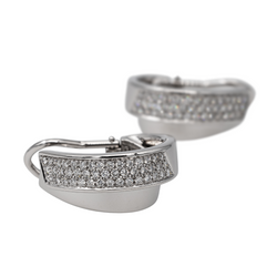 Giorgio Visconti Boucles d'oreilles  Or blanc Diamant
