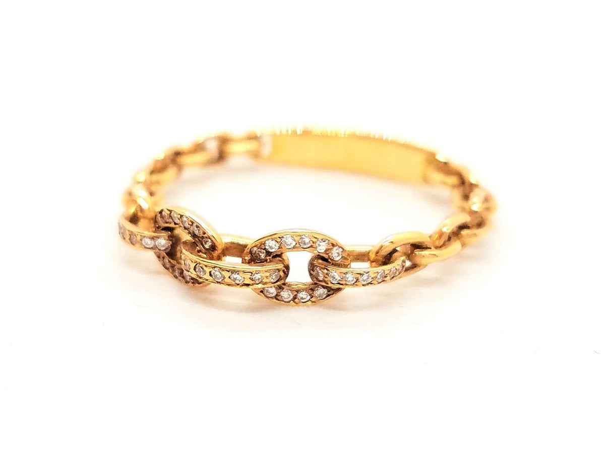 Bague Or rose Diamant
