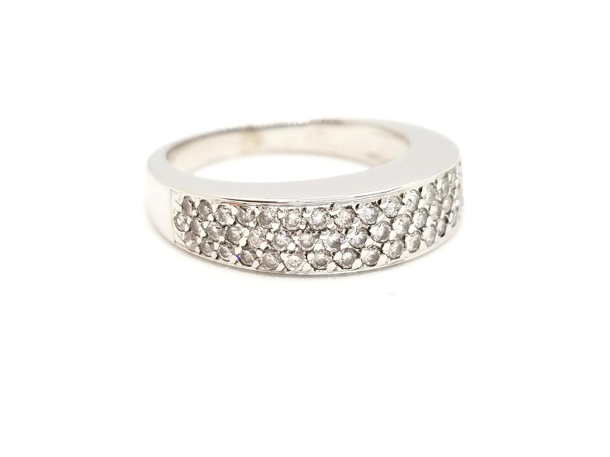 Bague Or blanc Diamant
