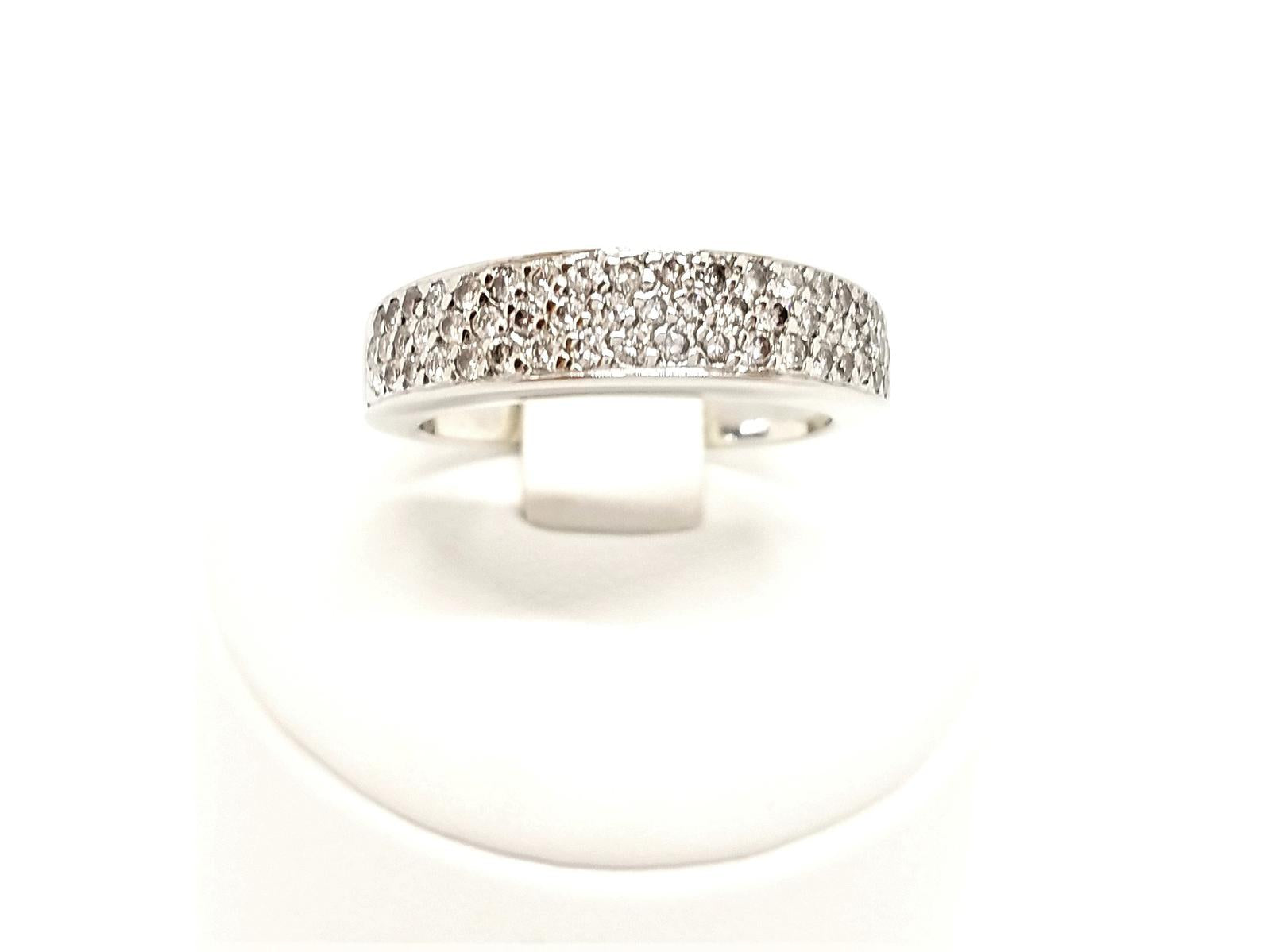 White Gold Diamond Ring