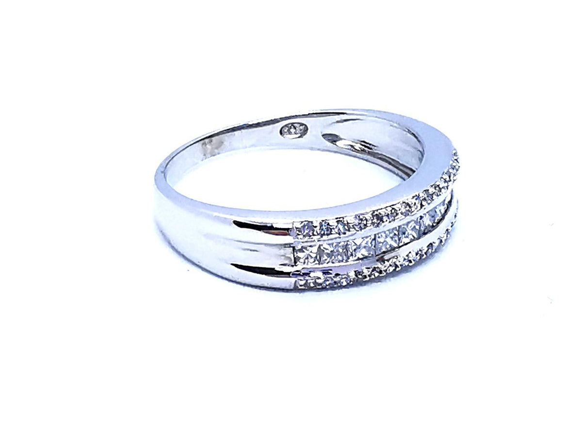Bague Or blanc Diamant