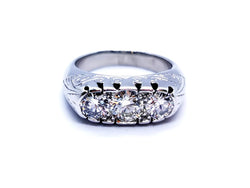 Bague Or blanc Diamant