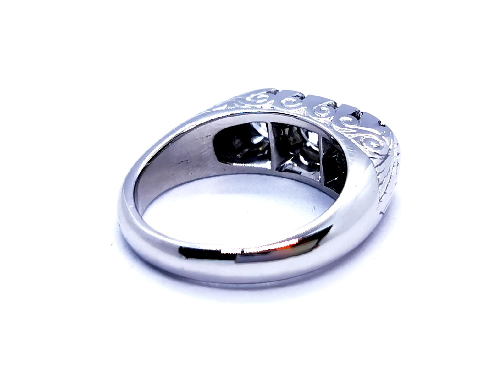 Bague Or blanc Diamant