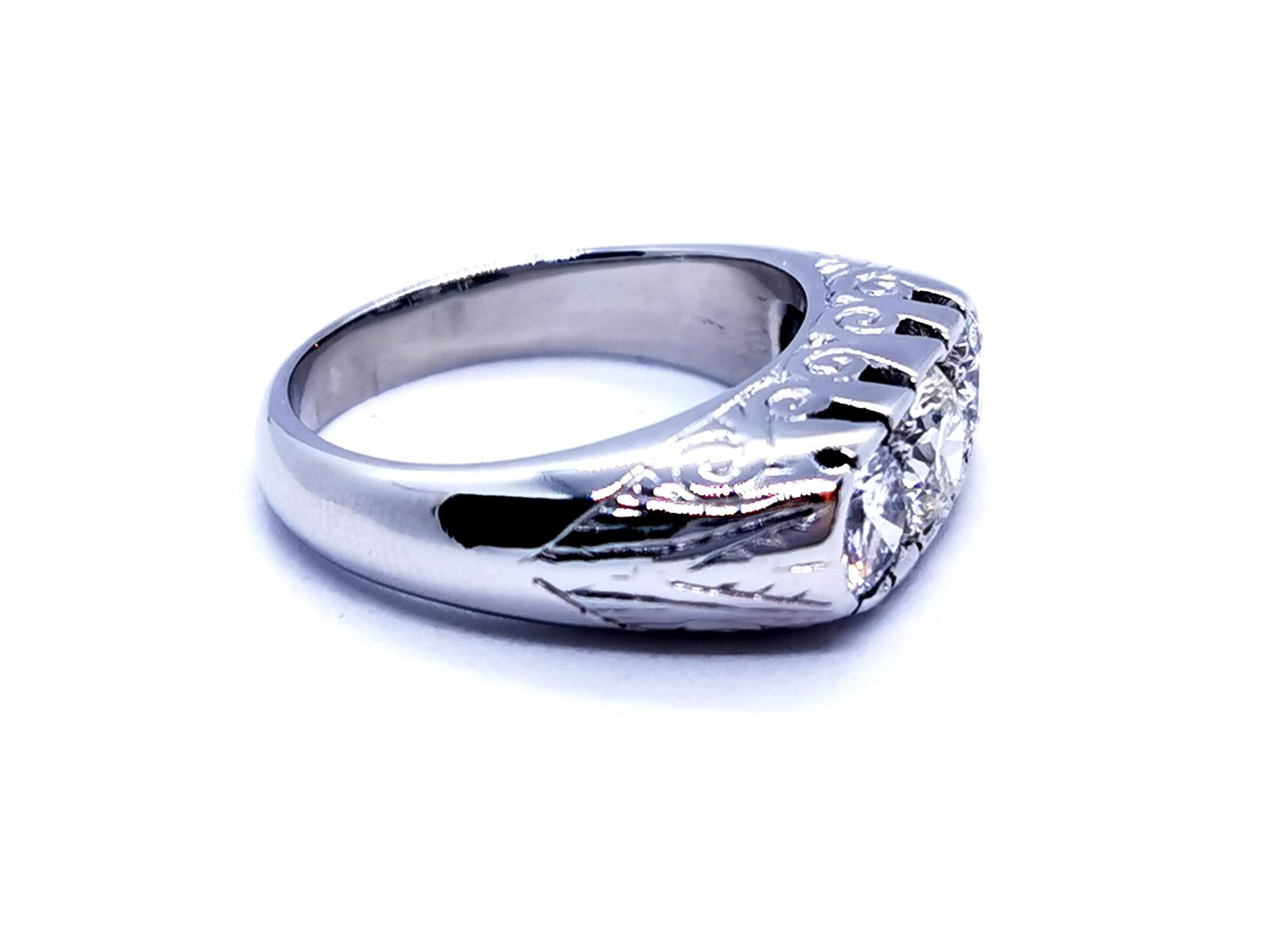 Bague Or blanc Diamant