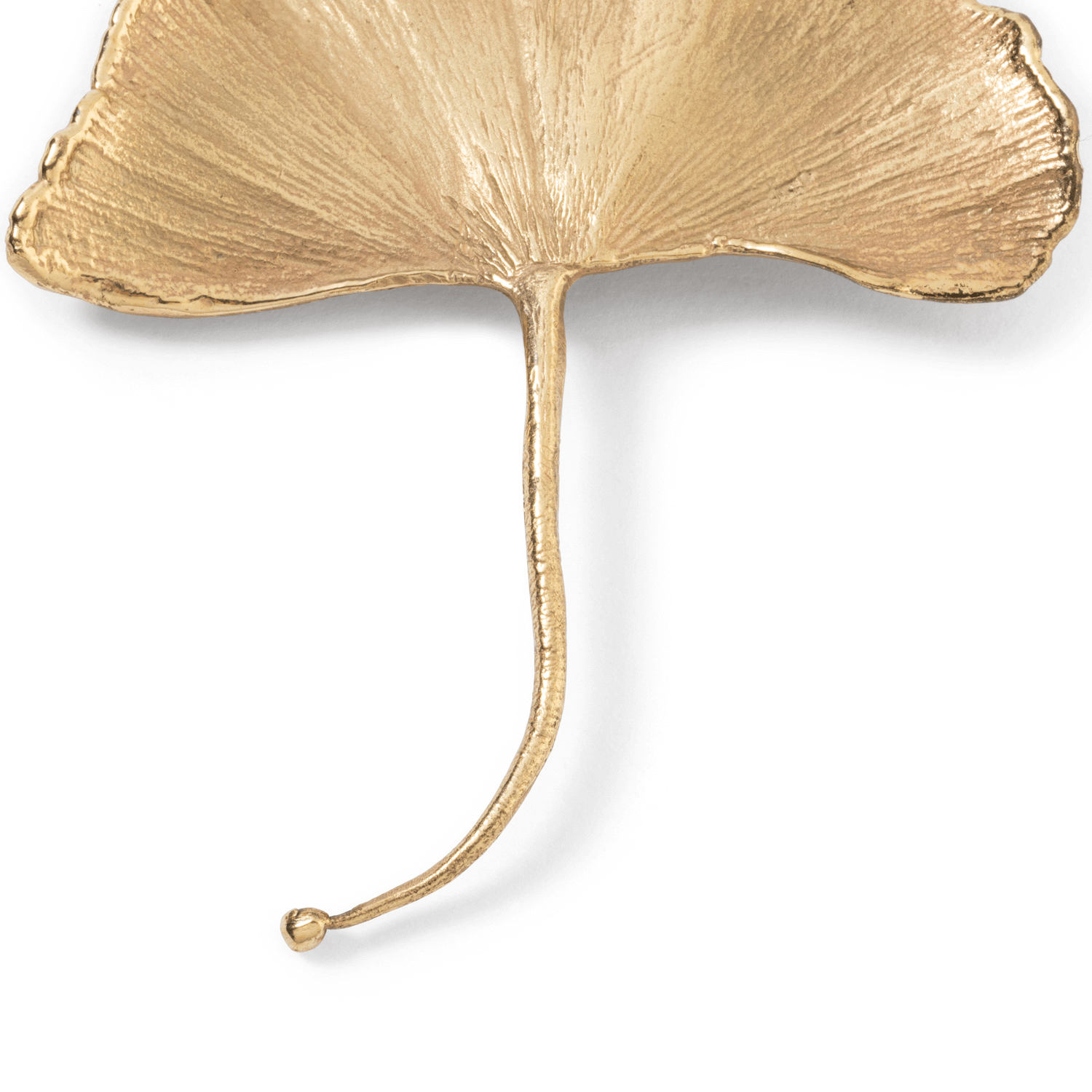 Broche "Gingko" CLAUDE LALANNE en bronze doré