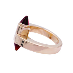 Bague CARTIER "Menottes" en or rose, grenats rhodolites