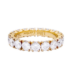 Alliance Américaine CARTIER "Destinée" en or jaune et diamants - Castafiore