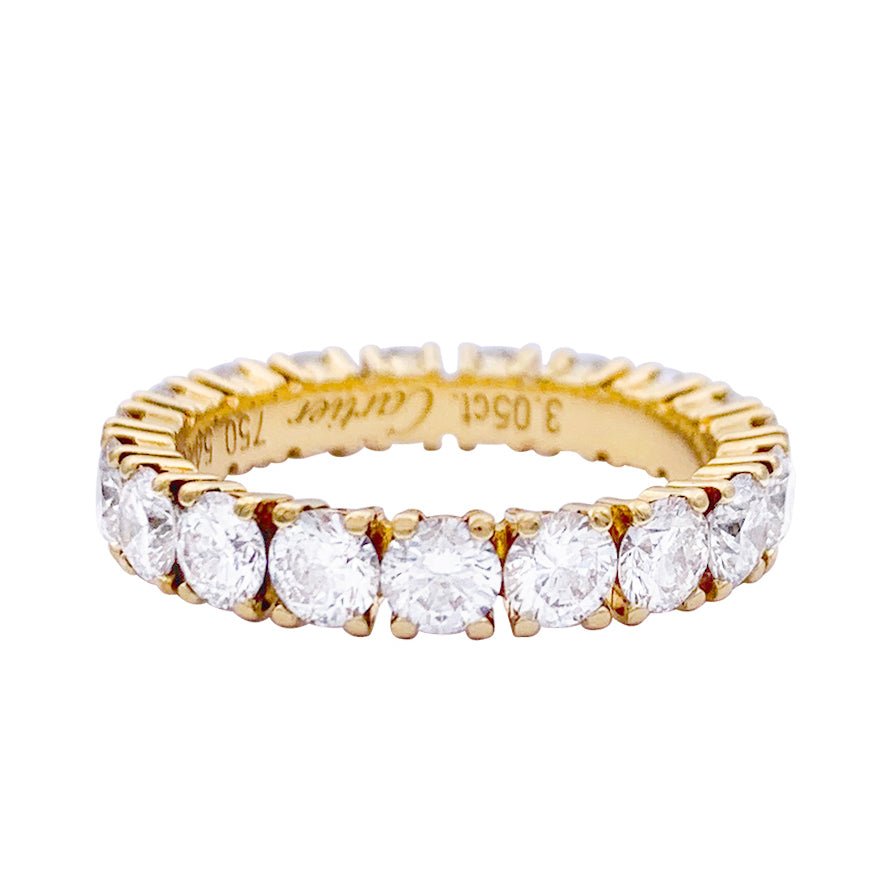 Alliance Américaine CARTIER "Destinée" en or jaune et diamants - Castafiore