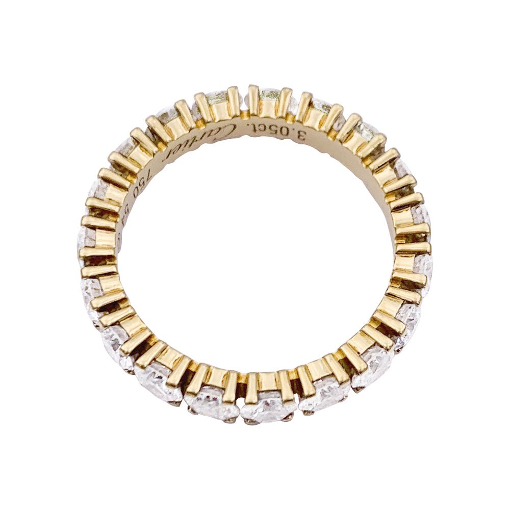 Alliance Américaine CARTIER "Destinée" en or jaune et diamants - Castafiore