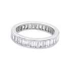 Alliance Cartier, diamants baguette et platine - Castafiore