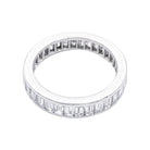 Alliance Cartier, diamants baguette et platine - Castafiore