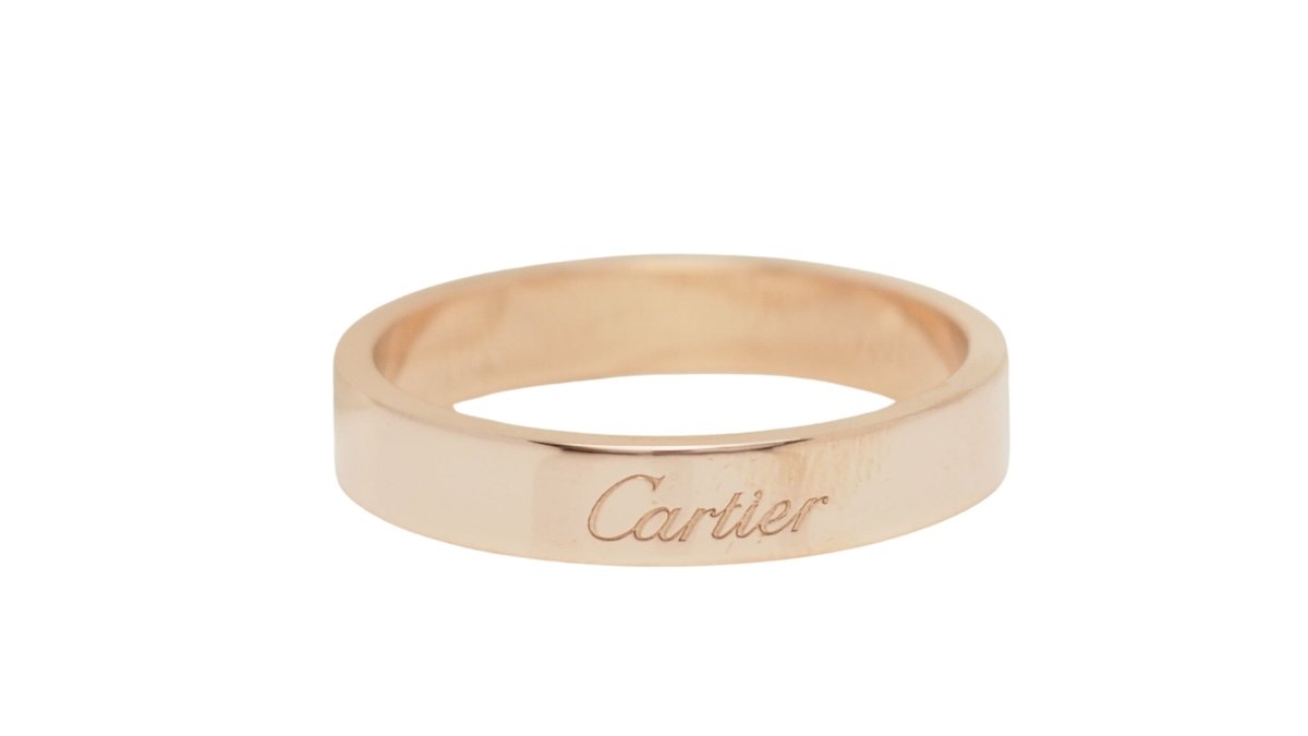 Bague best sale cartier simple