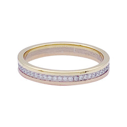 Alliance Cartier "Vendôme Louis Cartier", trois ors et diamants - Castafiore