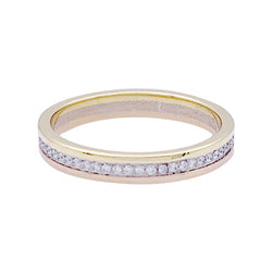 Alliance Cartier "Vendôme Louis Cartier", trois ors et diamants - Castafiore