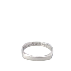 ALLIANCE MAUBOUSSIN EN PLATINE - Castafiore