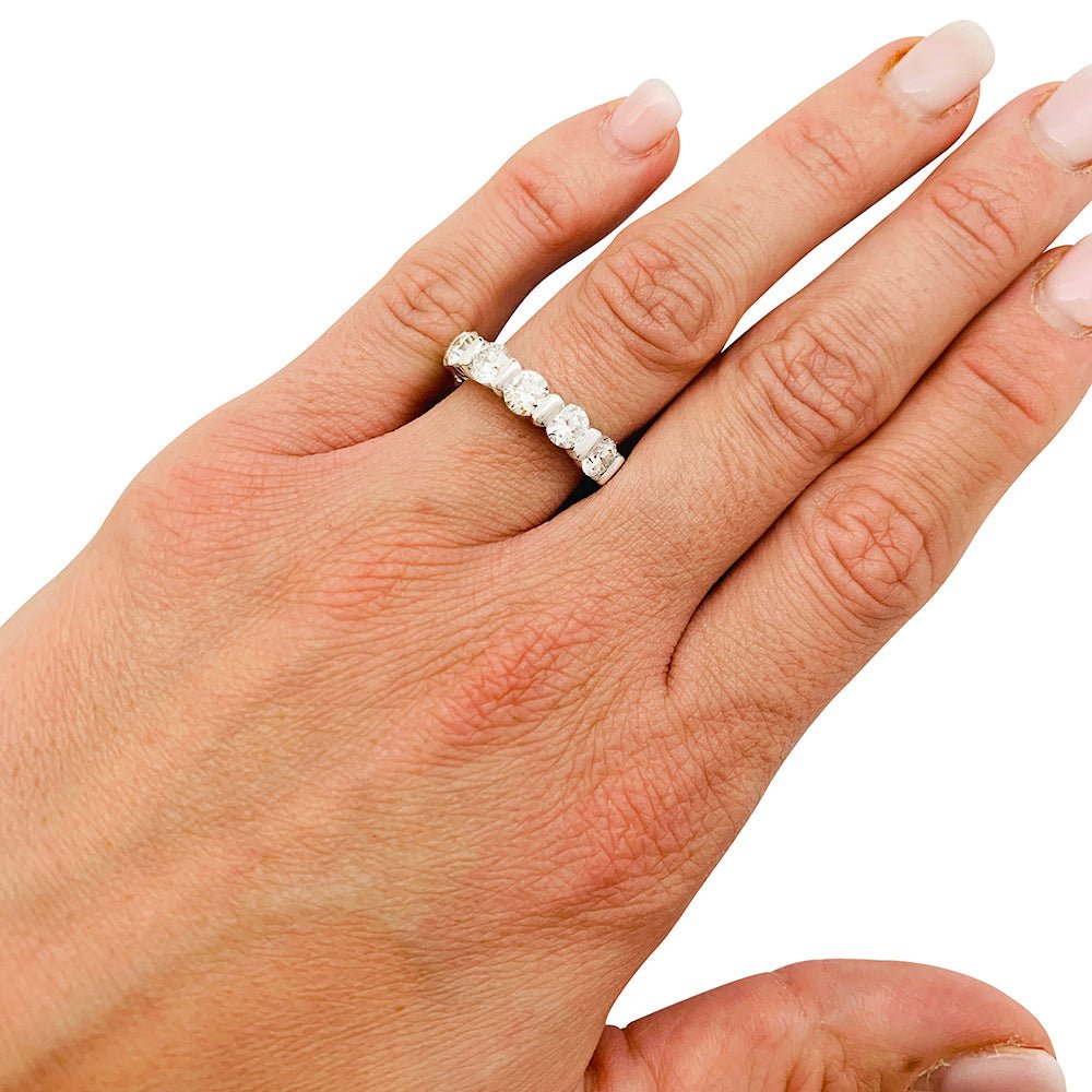 Alliance or blanc et diamants - Castafiore