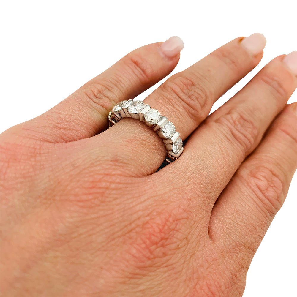 Alliance or blanc et diamants - Castafiore