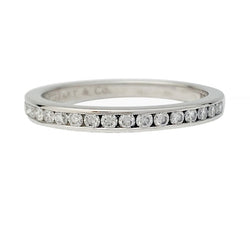 Alliance TIFFANY & CO. ,platine et diamant - Castafiore