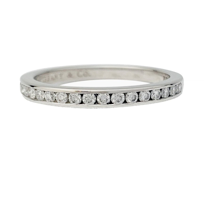 Alliance TIFFANY & CO. ,platine et diamant - Castafiore