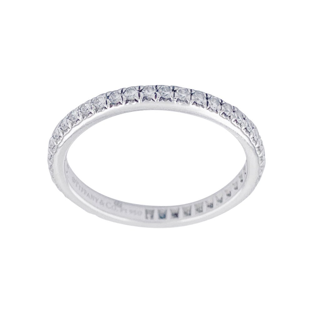 Alliance Tiffany&Co., "Eternité", platine et diamant - Castafiore