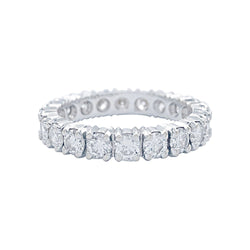 Alliance tour complet or blanc, diamants - Castafiore