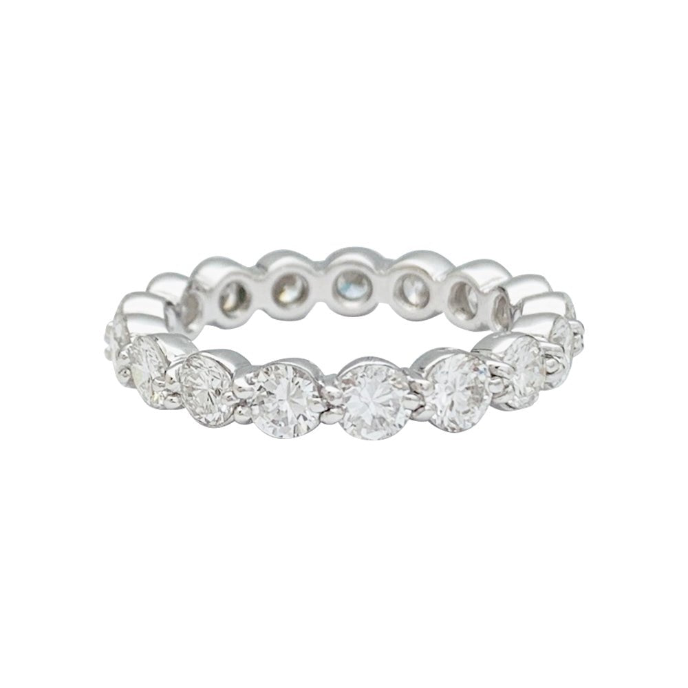 Alliance tour complet or blanc, diamants - Castafiore