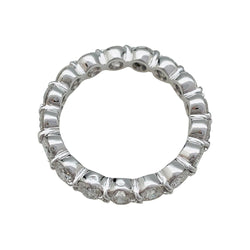 Alliance tour complet or blanc, diamants - Castafiore