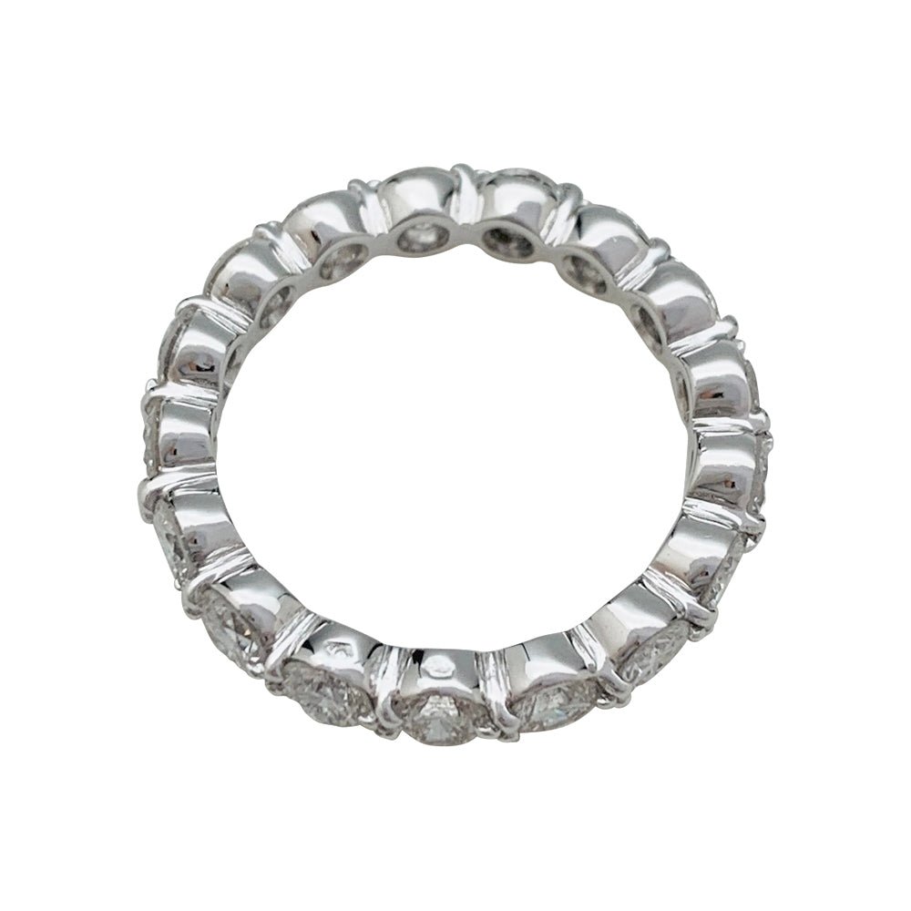 Alliance tour complet or blanc, diamants - Castafiore