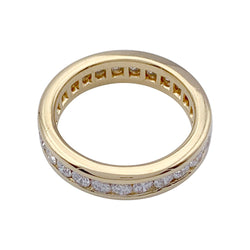 Alliance tour complet or jaune, diamants - Castafiore