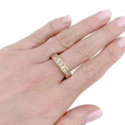 Alliance tour complet or jaune, diamants - Castafiore