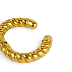 AVANT-PREMIÈRE - Boucles d'oreilles Créoles LALAOUNIS en or jaune - Castafiore