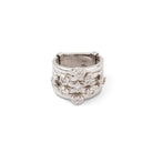 Bague ADLER "Sérail" 5 anneaux en or blanc - Castafiore