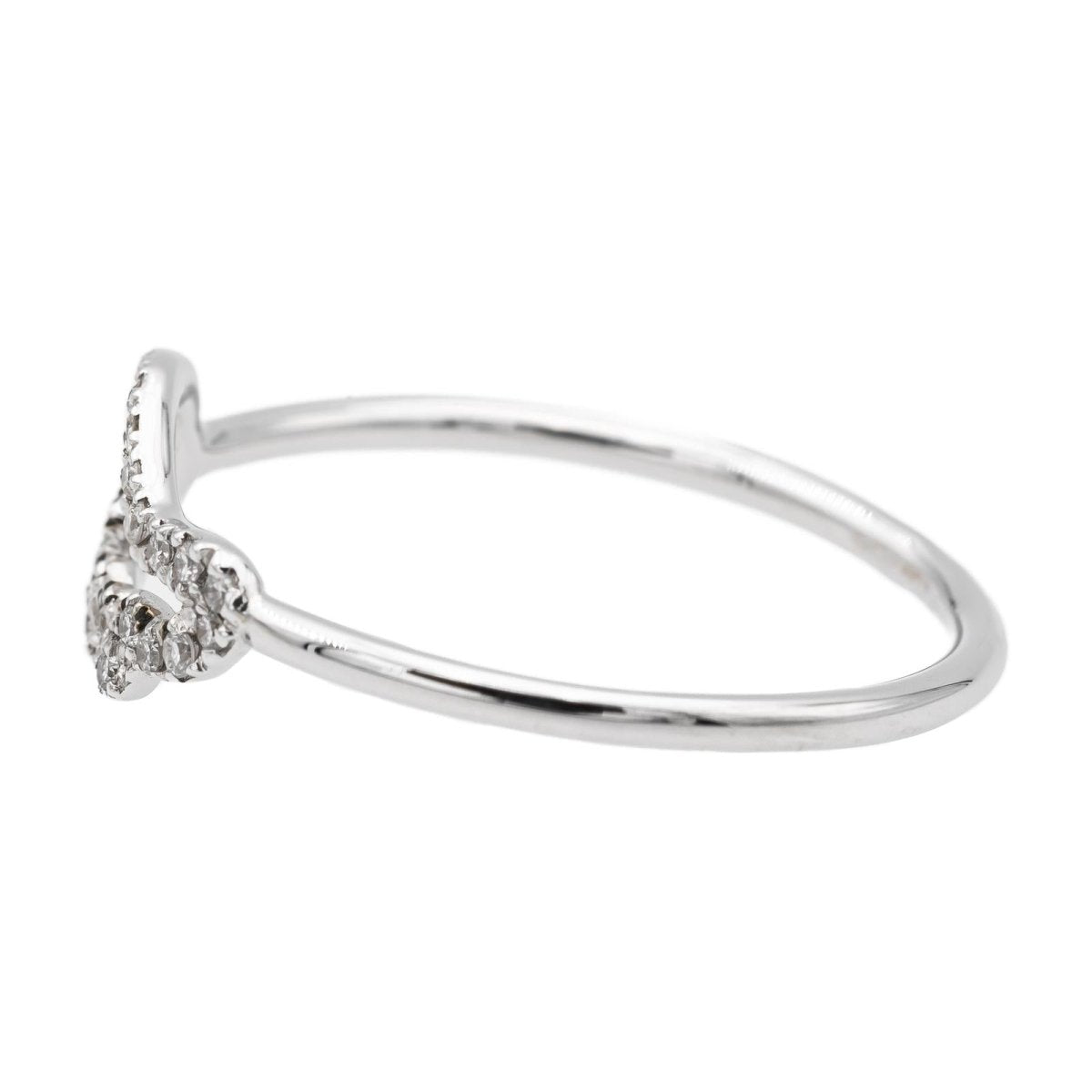 Angel s wing ring White gold Diamond Castafiore